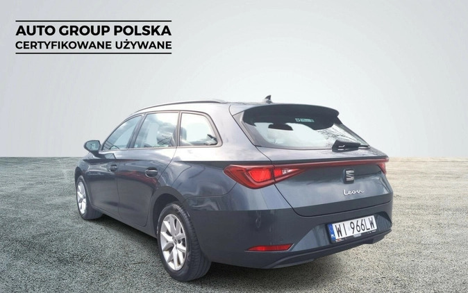 Seat Leon cena 99900 przebieg: 74856, rok produkcji 2021 z Gozdnica małe 379